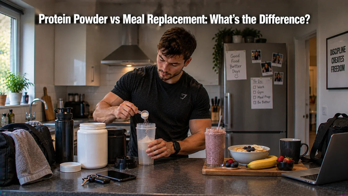 Protein Powder vs Meal Replacement: What’s the Difference?