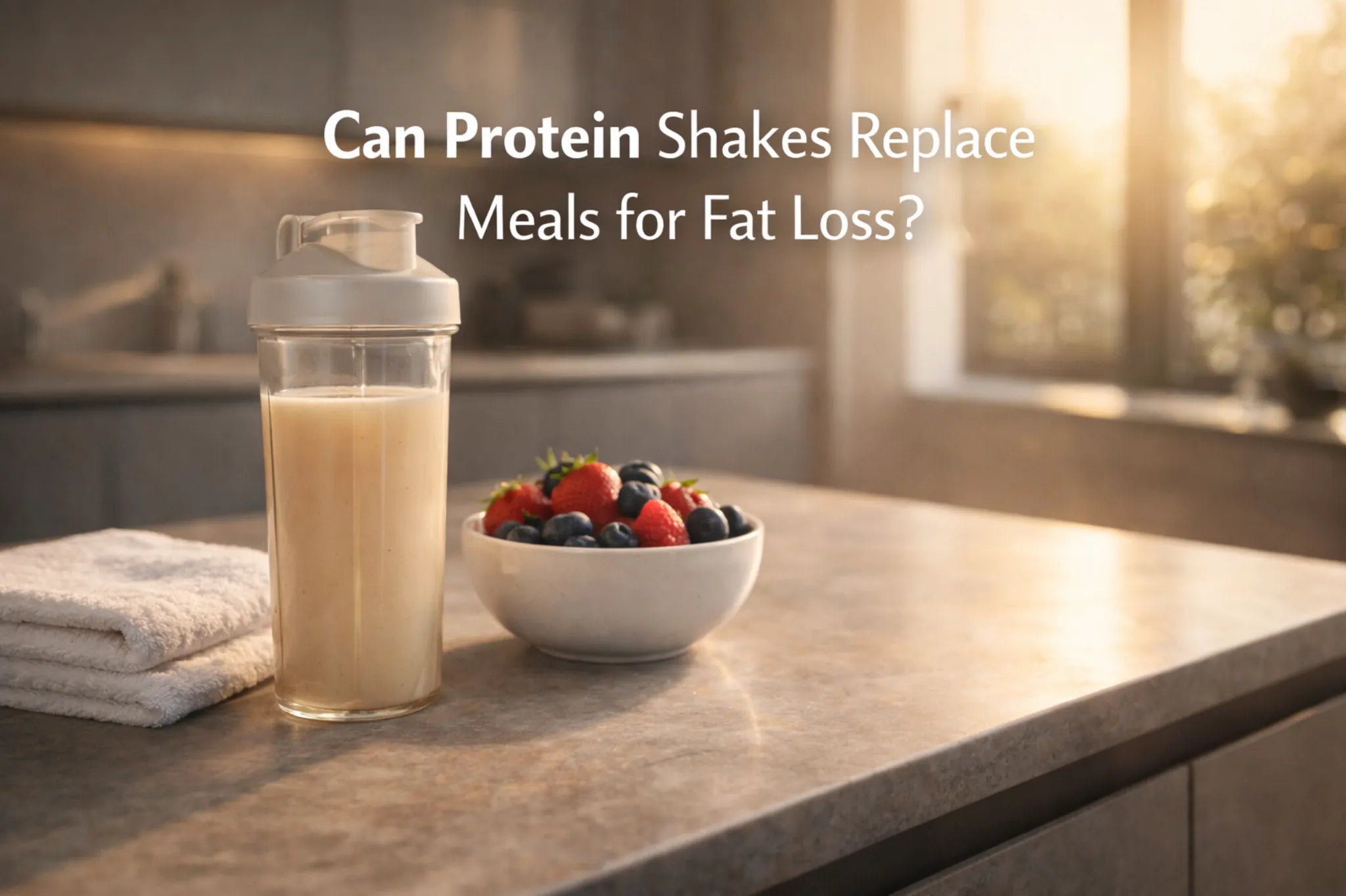 Can Protein Shakes Replace Meals for Fat Loss?