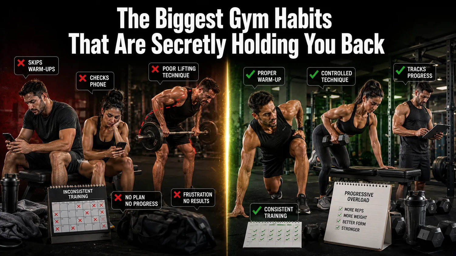 The Biggest Gym Habits That Are Secretly Holding You Back