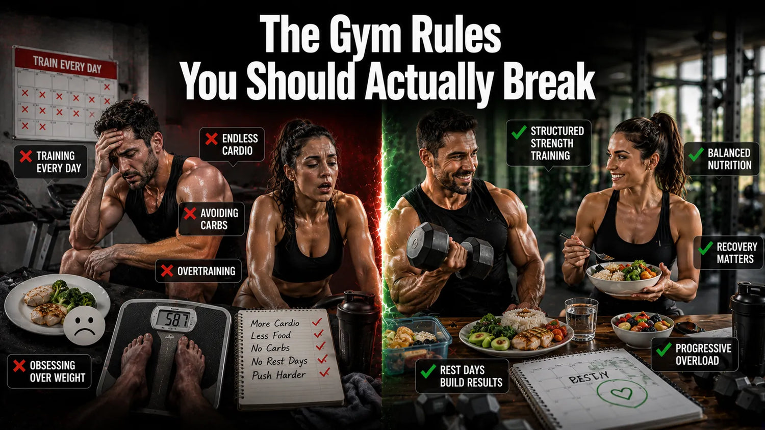 The Gym Rules You Should Actually Break