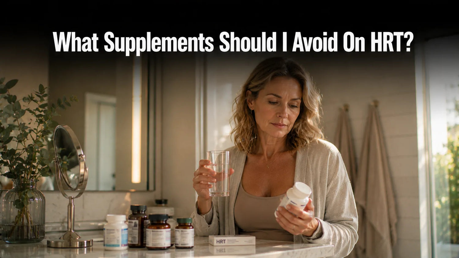 What Supplements Should I Avoid On HRT?