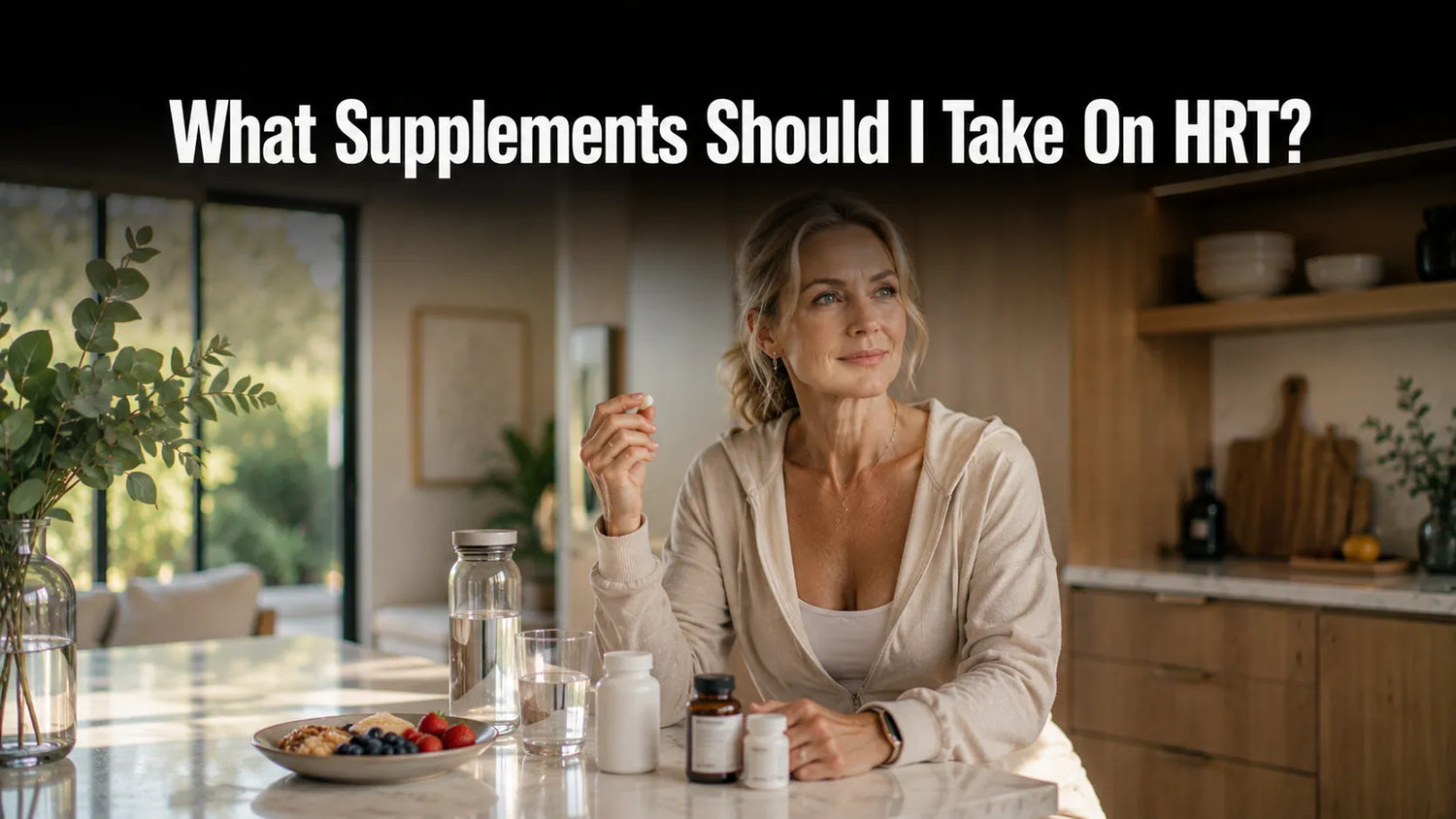 What Supplements Should I Take On HRT?