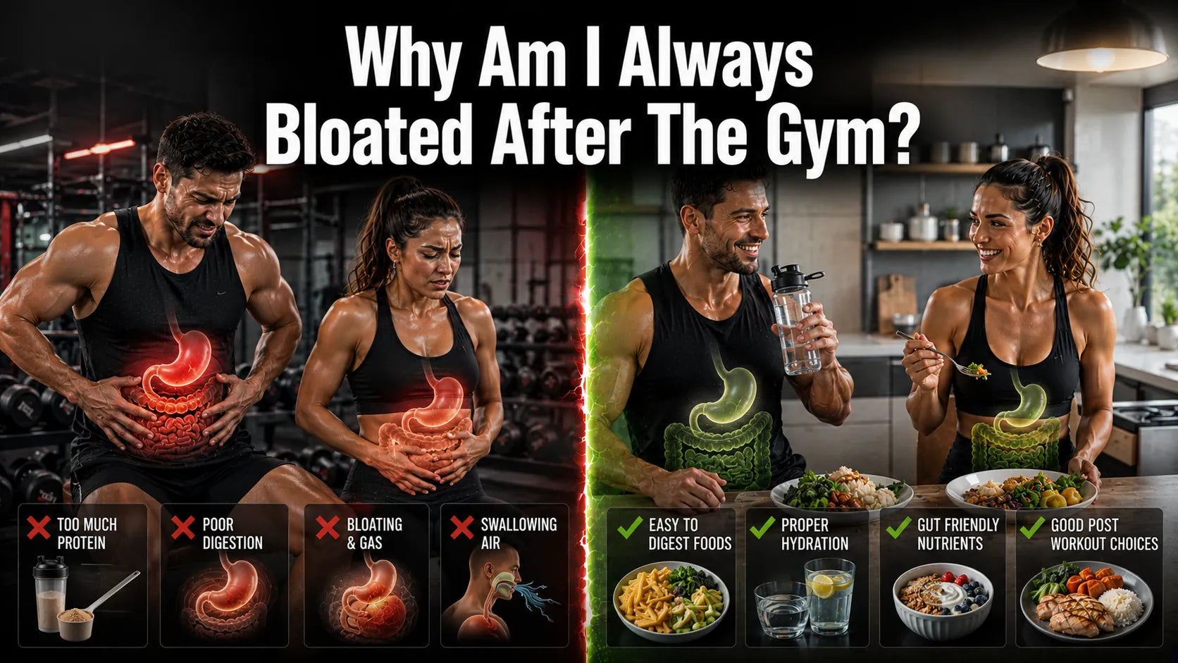 Why Am I Always Bloated After the Gym?
