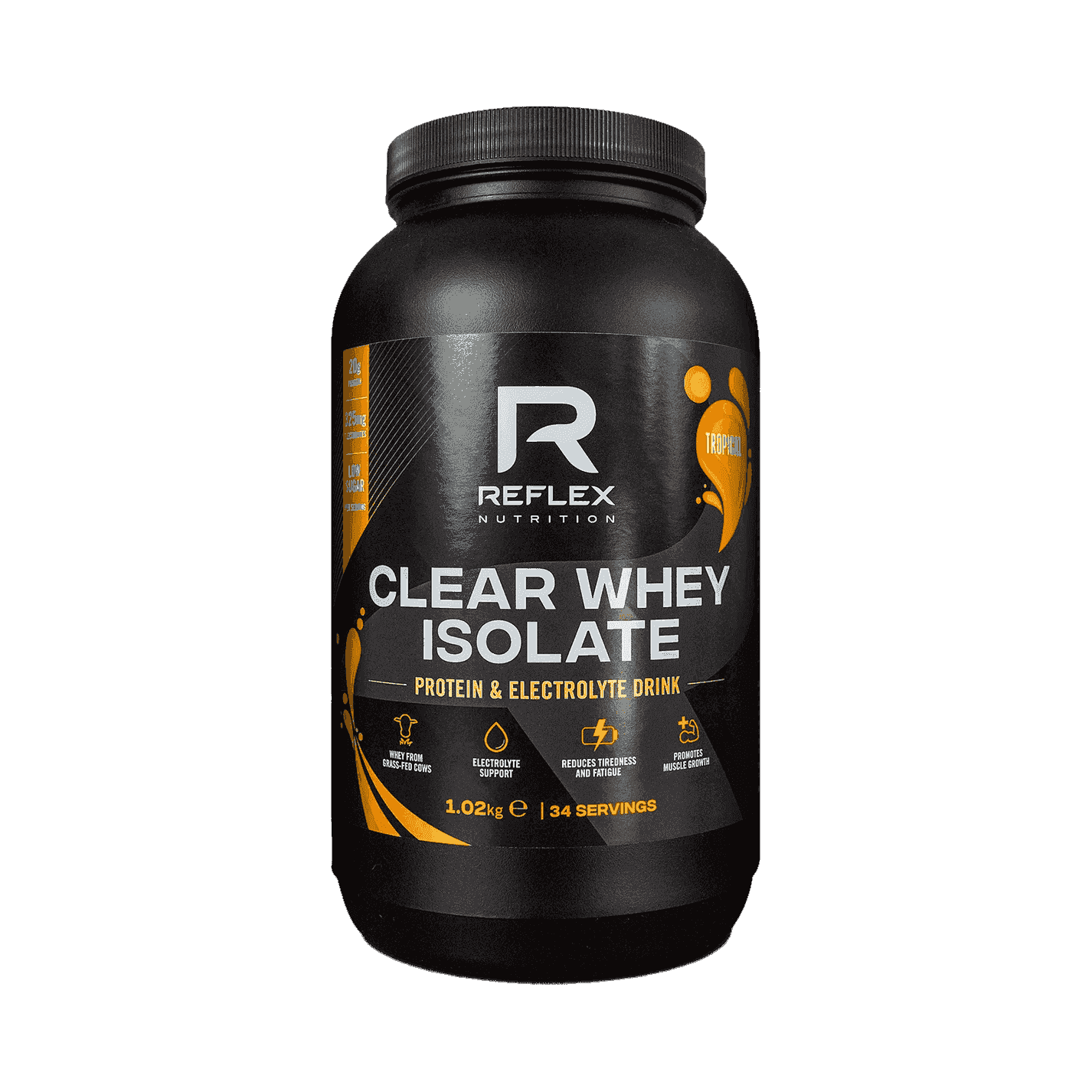 Reflex Nutrition Clear Whey Isolate 1.02kg Raspberry - Uncle Gym