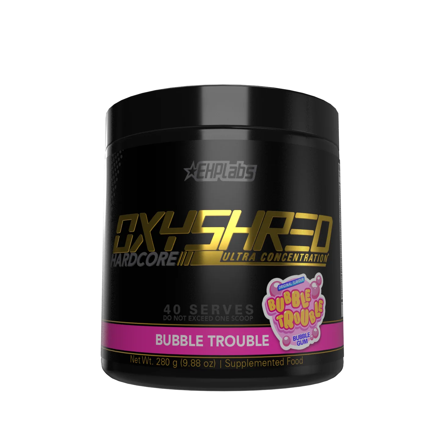EHP Labs OxyShred Hardcore Ultra Concentration – 40 Servings