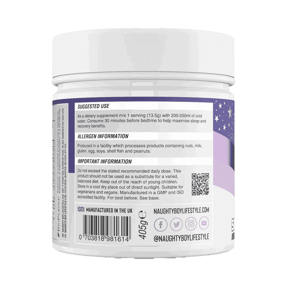 Naughty Boy Sleep 30 Servings - Blueberry Pineapple - Uncle Gym
