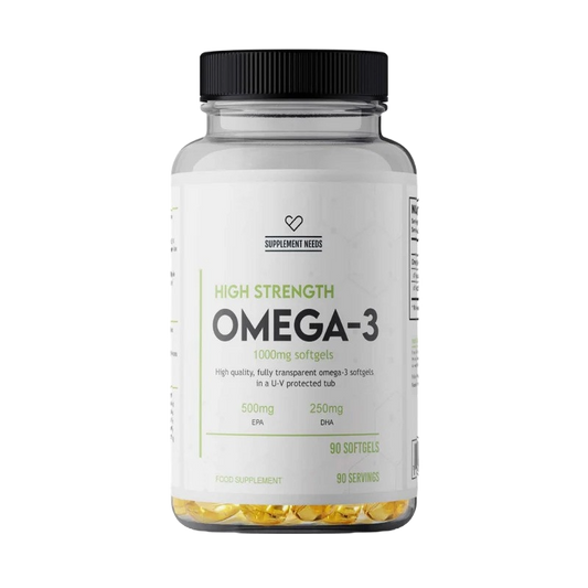 Supplement Needs Omega 3  High Strength 90 Soft Gels