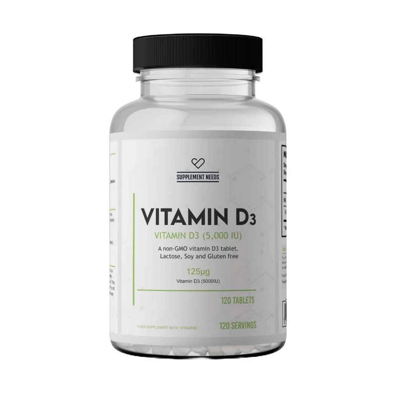 Supplement Needs Vitamin D3 -120 Tabs