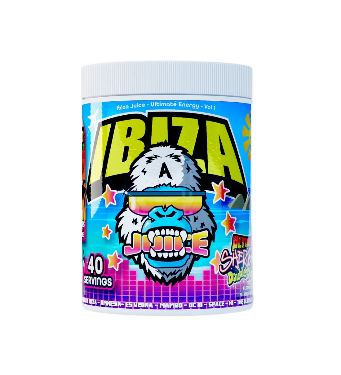 Gorillalpha Ibiza Juice Ultimate Energy Vol 1 - 480g