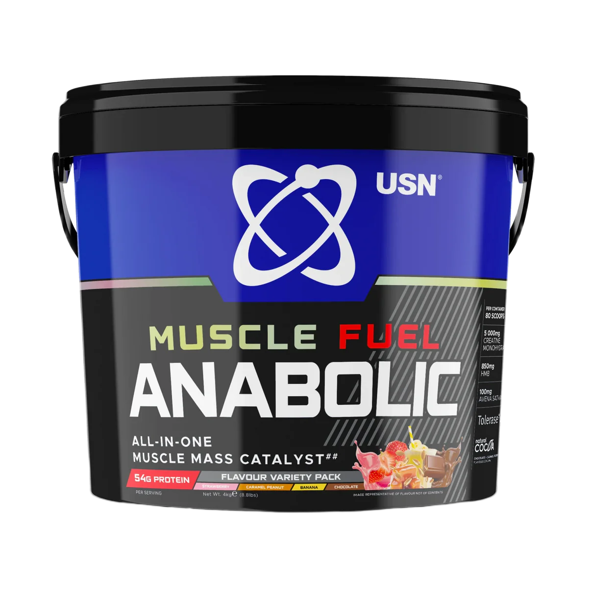 USN Muscle Fuel Anabolic 4kg Variety Pack